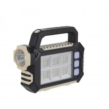 Фонарь переносной HS-8029-7-B Solar светодиодный ручной на солнечной батарее с аккумулятором и солнечной панелью (АК-5649) Фонарь переносной HS-8029-7-B Solar светодиодный ручной на солнечной батарее с аккумулятором и солнечной панелью (АК-5649)