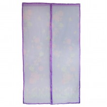 Дверная антимоскитная сетка Veil шторка на магнитах 210*100 см с цветочным принтом Фиолетовый (TG7015) Дверная антимоскитная сетка Veil шторка на магнитах 210*100 см с цветочным принтом Фиолетовый (TG7015)