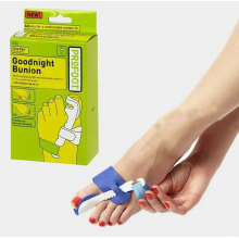 Вальгусная шина ортопедический корректор Фиксатор стопы Toes device bunion 2шт (ol-g_2867)