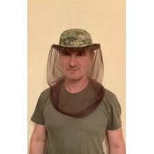 Панама мужская Летняя с антимоскитной сеткой охота рыбалка тактическая военная пиксель ВСУ хлопок (ol-7777) Панама мужская Летняя с антимоскитной сеткой охота рыбалка тактическая военная пиксель ВСУ хлопок (ol-7777)