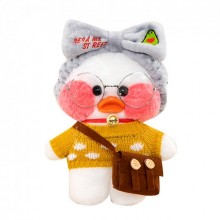 Уточка Лалафанфан Cafe Mimi LaLafanfan Детская мягкая плюшевая игрушка 30 см (52086/19)
