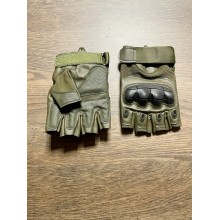 Тактические перчатки беспалые XL Зеленые (OL-BN) Тактические перчатки беспалые XL Зеленые (OL-BN)