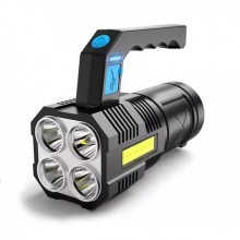 Водостойкий переносной фонарь аккумуляторный Multi Function Portable Lamp Черный (kt-48822)