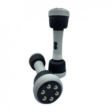 Гантели для фитнеса с массажером Multifunctional massage dumbbells Серые с черным (kt-5768)