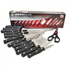Универсальный профессиональный набор кухонных ножей 13 единиц Miracle Blade Knife Set (kt-5784) Универсальный профессиональный набор кухонных ножей 13 единиц Miracle Blade Knife Set (kt-5784)
