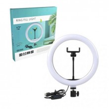 Кольцевая лампа с держателем для телефона без штатива QX-300 Ring Fill Light 30 см (kt-5938) Кольцевая лампа с держателем для телефона без штатива QX-300 Ring Fill Light 30 см (kt-5938)