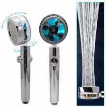Насадка на душ турболейка Shower Head 360° Голубая (kt-AH0079) Насадка на душ турболейка Shower Head 360° Голубая (kt-AH0079)