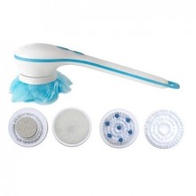 Массажная щетка для тела 5 в 1 Spin Spa Brush Белая (kt-WN-01) Массажная щетка для тела 5 в 1 Spin Spa Brush Белая (kt-WN-01)