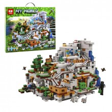 Детский конструктор Minecraft My World 2688 деталей Leduo 76010 (kt-5808) Детский конструктор Minecraft My World 2688 деталей Leduo 76010 (kt-5808)