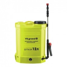 Садовый аккумуляторный опрыскиватель 12 л ViLgrand SGA-12RP Зеленый (kt-5744)