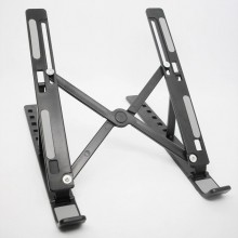 Складная подставка для ноутбука и планшета 10"-13" Черная (kt-5853) Складная подставка для ноутбука и планшета 10"-13" Черная (kt-5853)