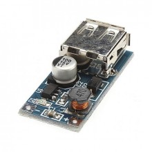 Повышающий импульсный преобразователь DC USB 0.4-5V 0.6A (kt-1126)