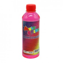 Запаска мыльного раствора для мыльных пузырей 330 мл Multi Color Розовый (kt-5867) Запаска мыльного раствора для мыльных пузырей 330 мл Multi Color Розовый (kt-5867)