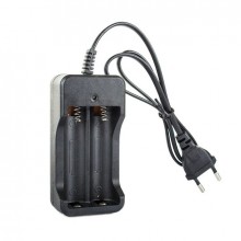 Зарядное устройство для 2 Li-ion аккумуляторов 18650 3.7V GH-SC01 Черный (kt-GH-SC01)