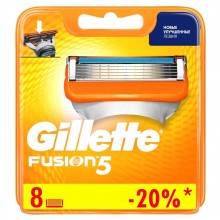 Набор сменных картриджей для бритья fusion gillette 5 лезвий 8 штуr блистер (kt-6118) Набор сменных картриджей для бритья fusion gillette 5 лезвий 8 штуr блистер (kt-6118)