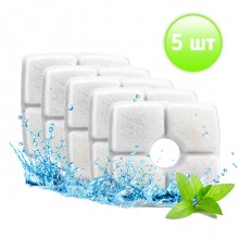 Набор фильтров для автоматической поилки-фонтана Pet Water FOUNTAIN 5 шт (kt-5684)