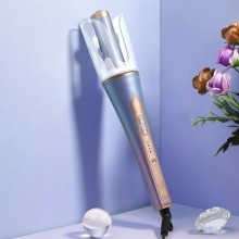 Вращающаяся керамическая плойка для завивки волос 230°С Automatic curler LSM-632 Фиолетовая (kt-5917)