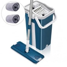 Швабра с ведром и двумя микрофибрами Scratch Cleaning Mop набор для уборки с отжимом, поворот 360°, нижний слив, 6 л Синий (kt-6045) Швабра с ведром и двумя микрофибрами Scratch Cleaning Mop набор для уборки с отжимом, поворот 360°, нижний слив, 6 л Синий (kt-6045)