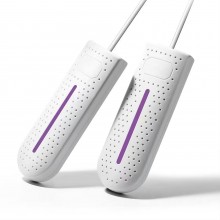 Сушилка для обуви антибактериальная с УФ лучами и таймером 2 4 8 USB 360° белый (kt-6093) Сушилка для обуви антибактериальная с УФ лучами и таймером 2 4 8 USB 360° белый (kt-6093)