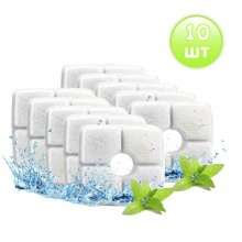 Набор фильтров для автоматической поилки-фонтана Pet Water FOUNTAIN 10 шт (kt-6192)