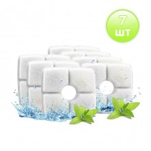 Набор фильтров для автоматической поилки-фонтана Pet Water FOUNTAIN 7 шт (kt-6190)