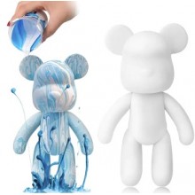 Набор для творчества флюидный медвежонок с красками 3 цвета микс 23 см DIY Creative Fluid Bear (kt-6223) Набор для творчества флюидный медвежонок с красками 3 цвета микс 23 см DIY Creative Fluid Bear (kt-6223)