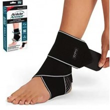 Бандаж фиксатор голеностопа отрез Ankle Armor Black (kt-5656)