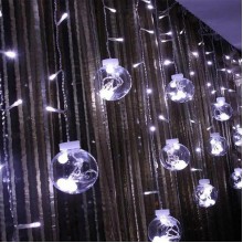 Гирлянда штора Шарики 108 LED 3*1 м RD-070 Белый (kt-RD-070) Гирлянда штора Шарики 108 LED 3*1 м RD-070 Белый (kt-RD-070)