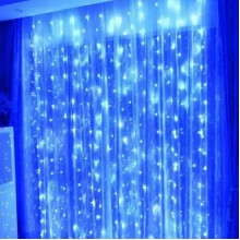 Гирлянда водопад 240 LED 2*2м RD-082 Синяя (kt-RD-082) Гирлянда водопад 240 LED 2*2м RD-082 Синяя (kt-RD-082)