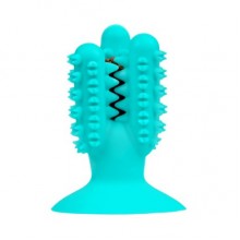 Игрушка для собак кактус на присоске чистящая Bronzedog PetFun Dental Бирюзовый (kt-5656) Игрушка для собак кактус на присоске чистящая Bronzedog PetFun Dental Бирюзовый (kt-5656)