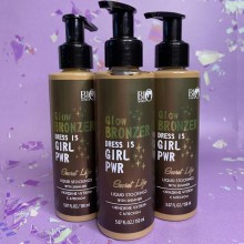Крем-тон “Жидкие чулки” с блеском Glow Bronzer Bio World 150 мл (kt-5656) Крем-тон “Жидкие чулки” с блеском Glow Bronzer Bio World 150 мл (kt-5656)