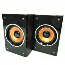 Настольные колонки для компьютера с регулятором громкости JNS45Z Черные (KT-5656) Настольные колонки для компьютера с регулятором громкости JNS45Z Черные (KT-5656)