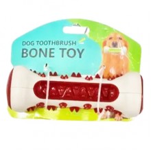 Резиновая косточка для чистки зубов собак TOOTH BRUSH DOG Красная (kt-5656)