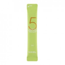 Мягкий бессульфатный шампунь с яблочным уксусом MASIL 5 Probiotics Apple Vinegar Shampoo Stick Pouch, 8 мл 10 шт (kt-5656)
