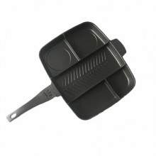 Сковородка-гриль 5 в 1 с антипригарным покрытием iQuick 32*28 Черный (kt-5656) Сковородка-гриль 5 в 1 с антипригарным покрытием iQuick 32*28 Черный (kt-5656)