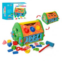 Развивающая деревянная игрушка домик-сортер Limo Toy (KT-MD 2367) Развивающая деревянная игрушка домик-сортер Limo Toy (KT-MD 2367)