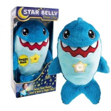 Мягкая плюшевая игрушка ночник проектор Star Belly Dream Lites Puppy Shark LED подсветки Акуленок синий (OL-477) Мягкая плюшевая игрушка ночник проектор Star Belly Dream Lites Puppy Shark LED подсветки Акуленок синий (OL-477)
