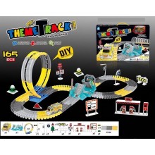 Детский трек "THEME TRACK" игровой набор для мальчика гибкий трек дорога для мальчика 165 деталей в коробке (MV-112059) Детский трек "THEME TRACK" игровой набор для мальчика гибкий трек дорога для мальчика 165 деталей в коробке (MV-112059)