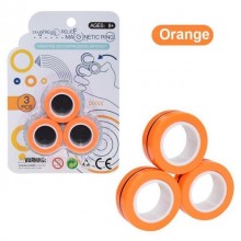 Магнитные вращающиеся кольца Cпиннер Stress Relief Magnetic Rings оранжевый (GS - 555) Магнитные вращающиеся кольца Cпиннер Stress Relief Magnetic Rings оранжевый (GS - 555)