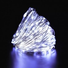 Гирлянда на батарейках светодиодная нить Xmas Cooper 30 Led 3M USB на елку холодный белый(GS - 7740) Гирлянда на батарейках светодиодная нить Xmas Cooper 30 Led 3M USB на елку холодный белый(GS - 7740)