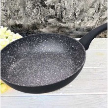Алюминевая сковородка с мраморным покрытием Top Kitchen 28см гранитная (GS - 00085) Алюминевая сковородка с мраморным покрытием Top Kitchen 28см гранитная (GS - 00085)