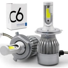 Автомобильные LED лампы в комплекте C6 H4 30 Вт 5500Lm (ul-8999)