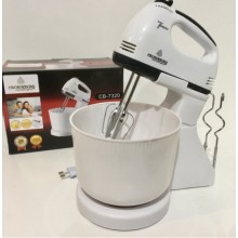 Миксер ручной с чашей 2 Л Crownberg Cb-7320 300 Ватт (ul-8999) Миксер ручной с чашей 2 Л Crownberg Cb-7320 300 Ватт (ul-8999)