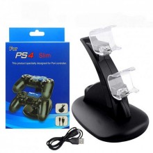 Двойная зарядная док-станция USB для PS4 (ul-8999) Двойная зарядная док-станция USB для PS4 (ul-8999)