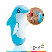 Игрушка неваляшка надувная Intex 44669 Дельфин (OL-249644) Игрушка неваляшка надувная Intex 44669 Дельфин (OL-249644)