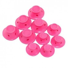 Бигуди Lotisuy Magic Curler набор 10 штук силиконовые Розовый (zx-7306)