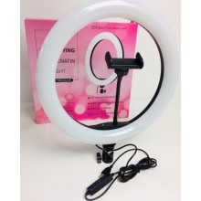 Светодиодная кольцевая LED лампа S31 USB 33 см для фото и видео съемки управление на проводе без штатива (LO-S31)