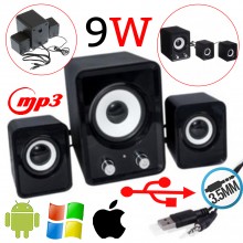 Компактні стерео динаміки c сабвуфером Speaker FT-202 Колонки для комп'ютера і ноутбука акустика 2.1 Чорний (as-1130) Компактні стерео динаміки c сабвуфером Speaker FT-202 Колонки для комп'ютера і ноутбука акустика 2.1 Чорний (as-1130)