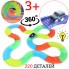 Автотрек Magic Tracks гоночный светится в темноте 220 деталей Разноцветный (as-1150) 