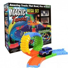 Светящаяся гоночная трасса для машинок Magic Tracks 360V/2 R203761 Разноцветная (as-1185) Светящаяся гоночная трасса для машинок Magic Tracks 360V/2 R203761 Разноцветная (as-1185)